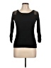 Express Black 3/4 Sleeve Top Size L - photo 1