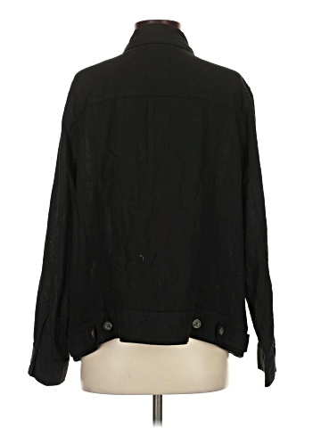 Tahari Long Sleeve Button-Down Shirt (view 2)