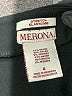 Merona Solid Black Formal Skirt Size 6 - photo 4