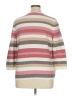 Alfred Dunner Stripes Pink Pullover Sweater Size 1X - photo 2
