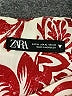 Zara Paisley Red Casual Skirt Size XL - photo 4