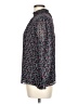 1.State 100% Polyester Black Long Sleeve Blouse Size L - photo 5