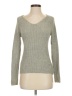 Gap 100% Cotton Metallic Gray Pullover Sweater Size XS - photo 1