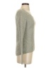 Gap 100% Cotton Metallic Gray Pullover Sweater Size XS - photo 4