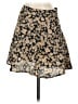 Free People 100% Polyester Paisley Blue Casual Skirt Size 0 - photo 1