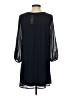 Lulus 100% Polyester Solid Black Casual Dress Size S - photo 2