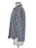 Old Navy 100% Cotton Checkered-gingham Blue Long Sleeve Button-Down Shirt Size M - photo 5