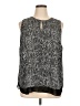 Violet & Claire 100% Polyester Black Sleeveless Blouse Size 1X - photo 1