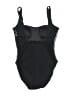 Merona Solid Black One Piece Swimsuit Size M - photo 2