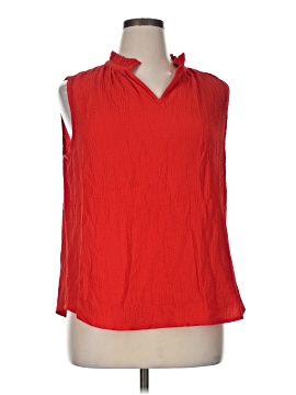 Ak Anne Klein Sleeveless Blouse