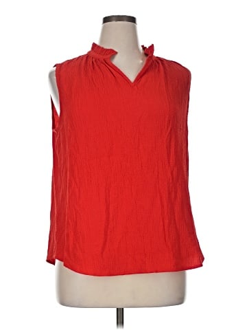 AK Anne Klein Sleeveless Blouse (view 1)