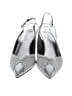 Stuart Weitzman Metallic Silver Gray Heels Size 10 - photo 2