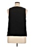 Elle 100% Polyester Black Sleeveless Blouse Size XL - photo 2