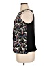 Elle 100% Polyester Black Sleeveless Blouse Size XL - photo 5