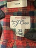 J.Crew 100% Cotton Tweed Red Long Sleeve Button-Down Shirt Size XS - photo 7