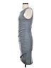Leith Solid Gray Casual Dress Size S - photo 5