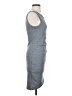 Leith Solid Gray Casual Dress Size S - photo 4