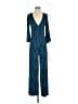 Boden Paisley Blue Jumpsuit Size 6 - photo 1