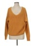 Hayden Solid Gold Pullover Sweater Size M - photo 1
