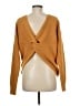 Hayden Solid Gold Pullover Sweater Size M - photo 2