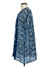 Tolani 100% Silk Blue Short Sleeve Silk Top Size XS - photo 5