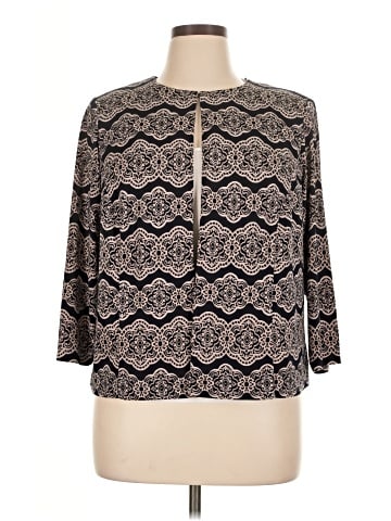 Jessica Howard 3/4 Sleeve Blouse (view 1)