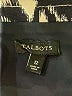 Talbots Argyle Black Blue Casual Dress Size 12 - photo 6