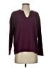 Lou & Grey Burgundy Purple Long Sleeve Top Size XS - photo 1