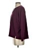 Lou & Grey Burgundy Purple Long Sleeve Top Size XS - photo 5
