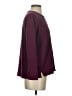 Lou & Grey Burgundy Purple Long Sleeve Top Size XS - photo 4