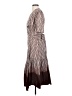 St.ROCHE Paisley Brown Casual Dress Size XS (estimated) - photo 5