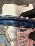 Altar'd State Hearts Blue Jeans Size 25 waist - photo 7