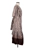 St.ROCHE Paisley Brown Casual Dress Size XS (estimated) - photo 4