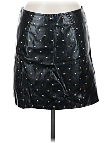 Topshop Faux Leather Skirt (view 1)