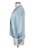 Abbeline 100% Rayon Blue Long Sleeve Blouse Size S - photo 5