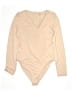 Ann Taylor LOFT Tan Bodysuit Size L - photo 1