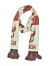 Assorted Brands Graphic Tan Gray Scarf One size - photo 1