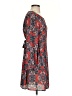 Paper Crown 100% Polyester Paisley Red Casual Dress Size XS - photo 4
