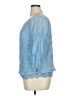grand & greene Blue 3/4 Sleeve Blouse Size XL - photo 5