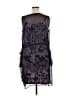 Simply Vera Vera Wang 100% Polyester Floral Black Purple Romper Size XL - photo 2