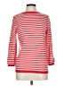 Talbots Stripes Red Pullover Sweater Size L - photo 1