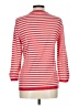Talbots Stripes Red Pullover Sweater Size L - photo 2