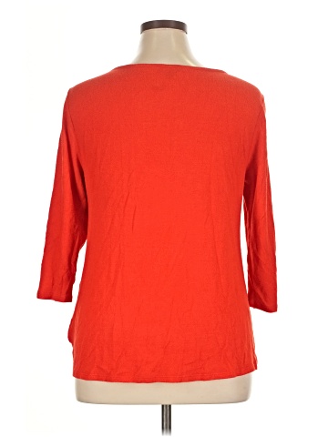 Lord & Taylor 3/4 Sleeve Top (view 2)