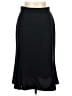 Harve Benard Solid Black Formal Skirt Size 10 - photo 1