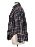 Perch by Blu Pepper 100% Cotton Plaid Blue Long Sleeve Button-Down Shirt Size 1X - photo 5