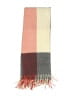 Unbranded Plaid Burgundy Red Scarf One size - photo 2