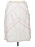 Eivissa Chevron-herringbone Ivory Casual Skirt Size 0 - photo 2