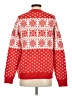 Zaful Polka Dots Red Pullover Sweater Size S - photo 2