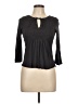 Forever 21 Gray 3/4 Sleeve Top Size L - photo 1