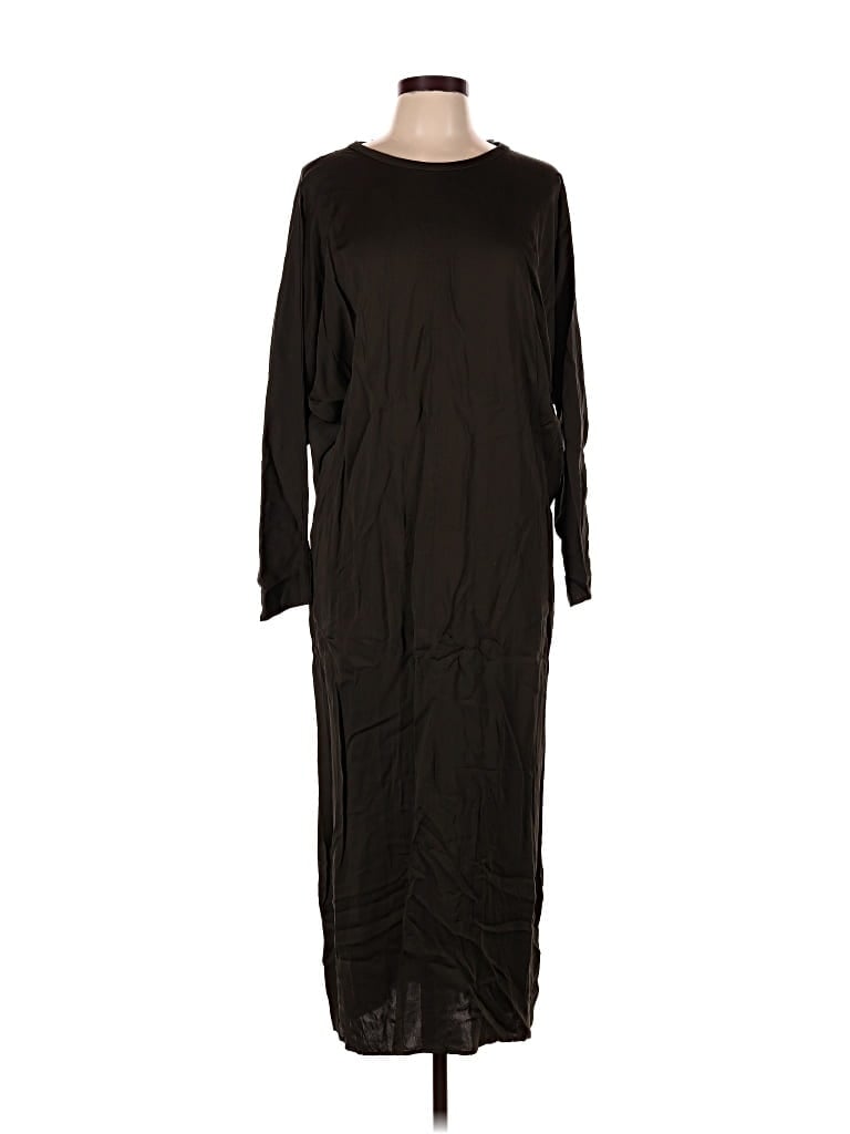 Pre-owned Zara Casual Dress In Green